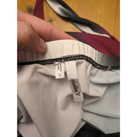 Vintage Y2K Going Out Halter Top Large Babydoll Ruche Bling Long Formal Coquette - Picture 9 of 12